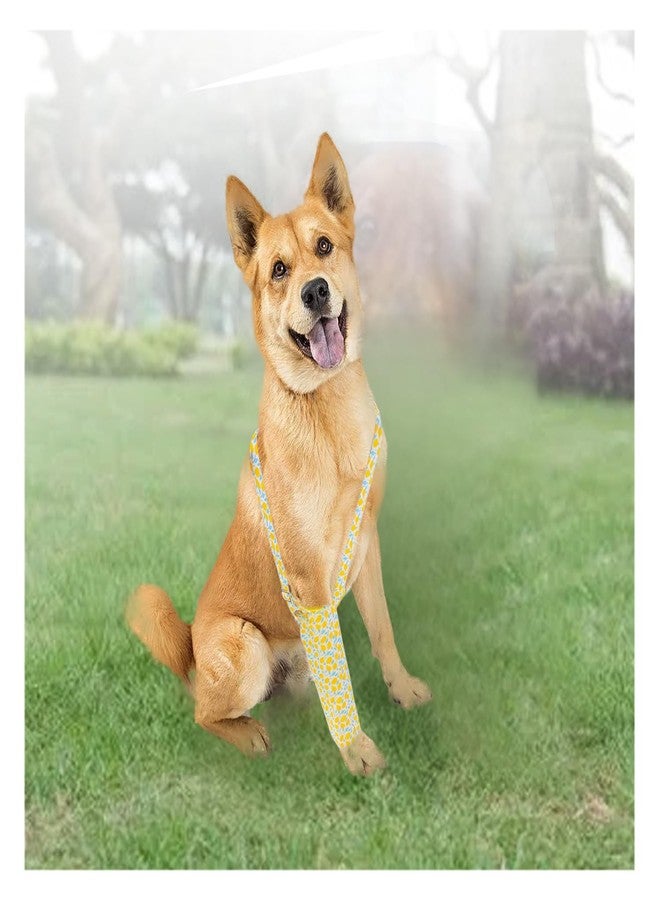 vomvomp Dog Surgery Recovery Sleeve Single Front Leg Sleeve Dog Callus Protector No Lick Sleeve for Hot Spots Wounds Bandages for Dogs Cone Alternative Prevent Licking Joint Care Elbow Brace Protector - Image 5